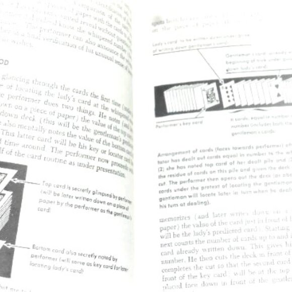 1975 1st Print  Amazing CARD TRICKS for Anyone Who Can Count by Temple Patton Ma - Picture 6 of 7